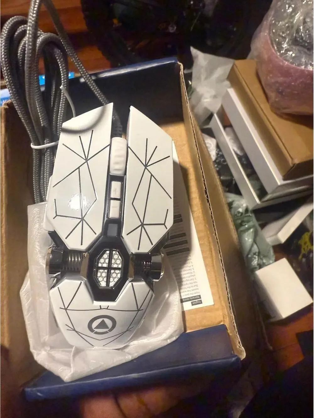 Wired Gaming Mouse with Adjustable DPI and Ergonomic Design